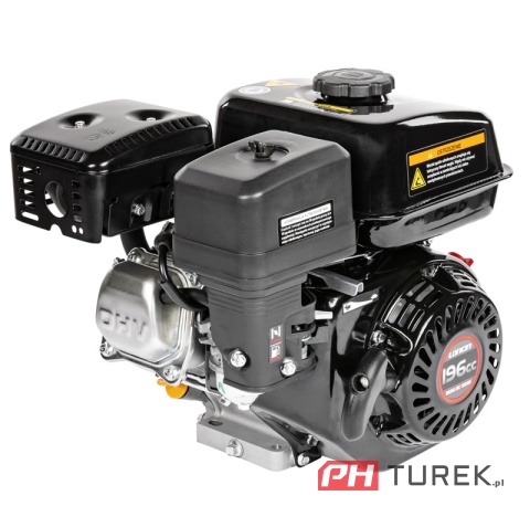 Silnik Loncin G200F-W wał poziomy stożek 20 mm / 72 mm 196 cm3 4,1 kW