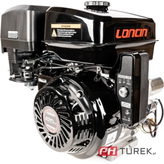 Silnik Loncin G420FD-I wał poziomy 25.4 mm / 88,5 mm 420 cm3 elekt rozru