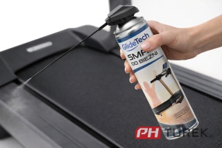 Smar do bieżni treningowych silikonowy spray profesjonalny 600 ml dozownik