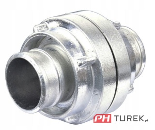 Szybkozłącze typu strażackiego 2 cal-2cal aluminium złącze 2" komplet