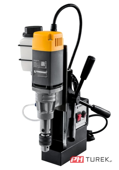 Wiertarka magnetyczna siła magnesu 11500n moc 1500w skok 160mm weldon 19mm