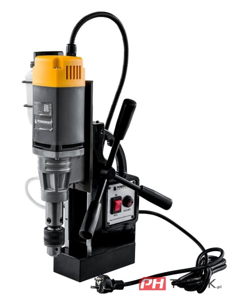 Wiertarka magnetyczna siła magnesu 11500n moc 1500w skok 160mm weldon 19mm