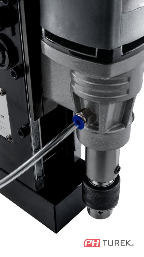 Wiertarka magnetyczna siła magnesu 11500n moc 1500w skok 160mm weldon 19mm