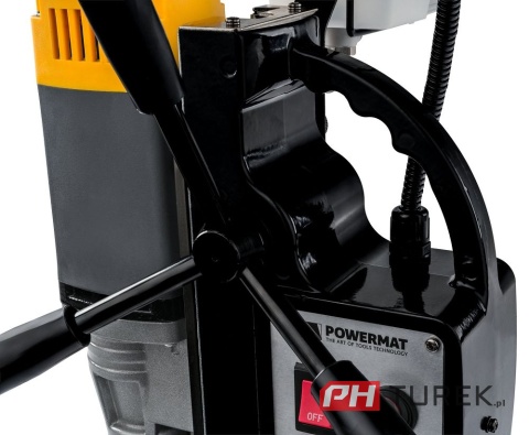 Wiertarka magnetyczna siła magnesu 11500n moc 1500w skok 160mm weldon 19mm