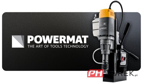 Wiertarka magnetyczna siła magnesu 11500n moc 1500w skok 160mm weldon 19mm