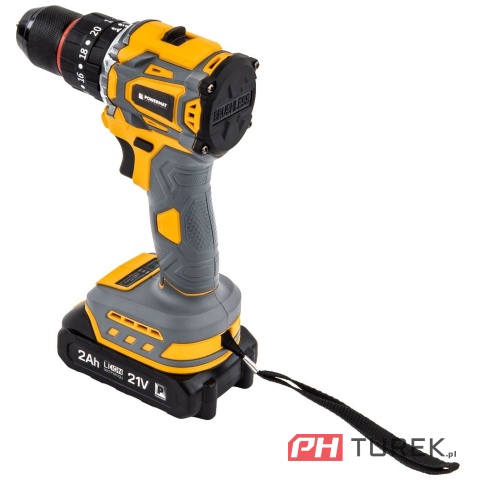 Wkrętarka akumulatorowa 55 nm zestaw bitów I wierteł akumulator 21v/2ah