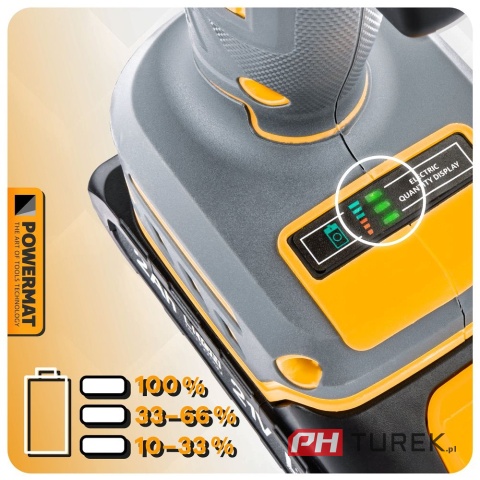 Wkrętarka akumulatorowa 55 nm zestaw bitów I wierteł akumulator 21v/2ah