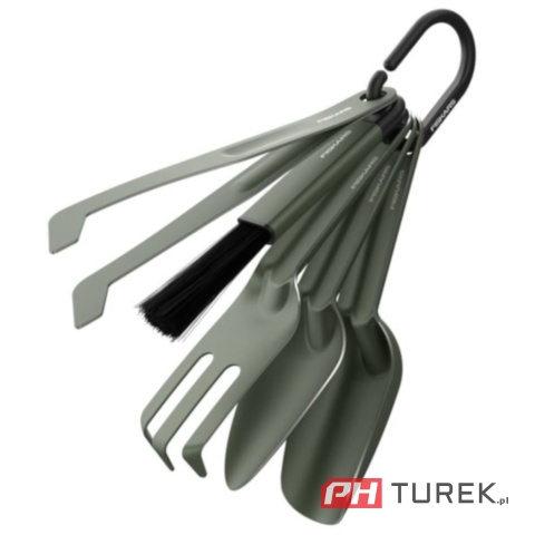 Zestaw metalowych narzędzi do sadzenia roślin Fiskars Plant Care 5 sztuk