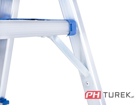 Drabina aluminiowa 3-stopniowa składana 150kg 119 cm