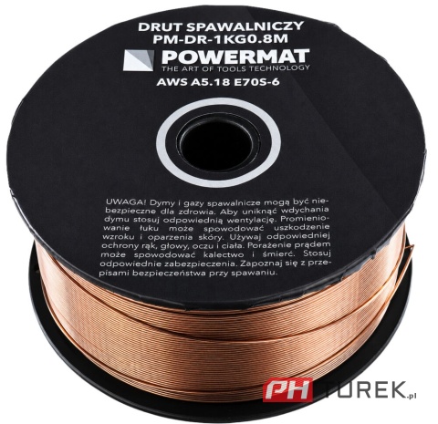 Drut spawalniczy 0,8 mm 1kg pm-dr-1kg0.8m