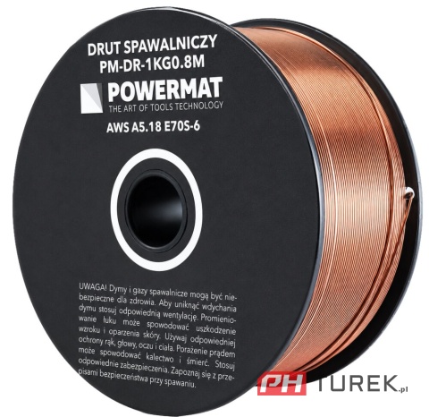 Drut spawalniczy 0,8 mm 1kg pm-dr-1kg0.8m