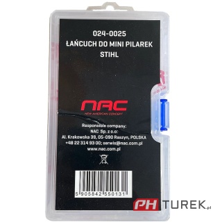 Łańcuch NAC 10 cm 4'' cale 28 ogniw 1/4 1.1mm do piły pilarek STIHL