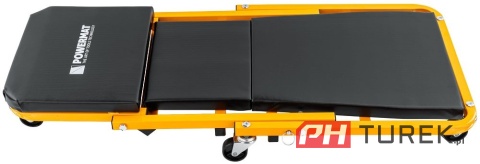 Leżanka warsztatowa + siedzisko pm-lws-150t 91x41x12 cm 150 kg 2w1