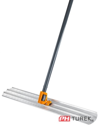 Listwa łata do wygłądzania betonu ręczna 120x20cm / 5,4m pm-ldb-120t