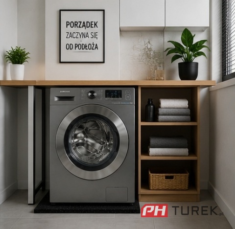 Mata pod pralkę antywibracyjna wygłuszająca 60cm gr. 10mm 10 mm GlideTech