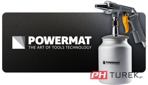 Pistolet do piaskowania pm-pdpi-1t 8 bar 1000 ML 160l/min