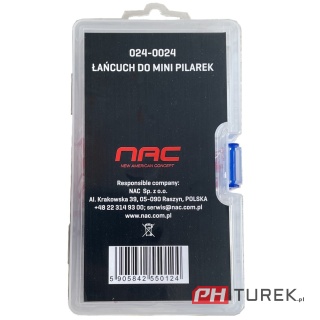 Łańcuch NAC 10 cm 4'' cale 26 ogniw 0,3 1.1mm do piły