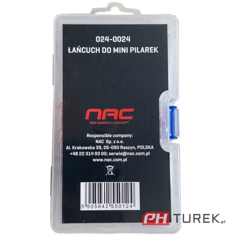 Łańcuch NAC 10 cm 4'' cale 26 ogniw 0,3 1.1mm do piły