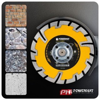 Tarcza diamentowa segmentowa 125 mm pm-tdcs-1254t