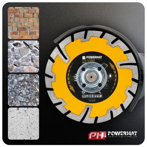 Tarcza diamentowa segmentowa 125 mm pm-tdcs-1254t