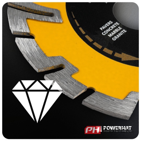 Tarcza diamentowa segmentowa 125 mm pm-tdcs-1254t