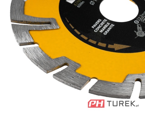 Tarcza diamentowa segmentowa 125 mm pm-tdcs-1254t