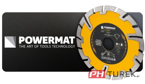 Tarcza diamentowa segmentowa 125 mm pm-tdcs-1254t