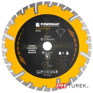Tarcza diamentowa segmentowa 230mm pm-tdcs-2303t