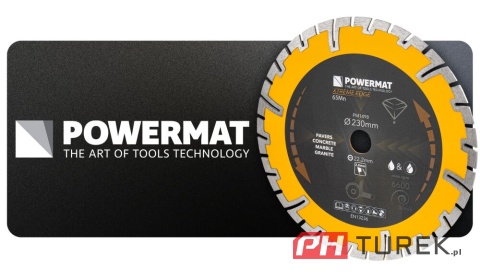 Tarcza diamentowa segmentowa 230mm pm-tdcs-2303t