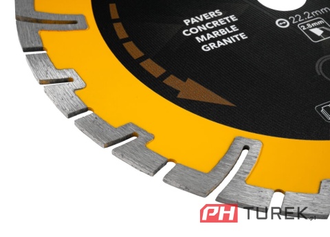Tarcza diamentowa segmentowa 230mm pm-tdcs-2303t