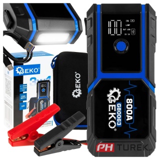 Urządzenie rozruchowe – JUMP STARTER 10000mAh 400A LED QC3.0 12V