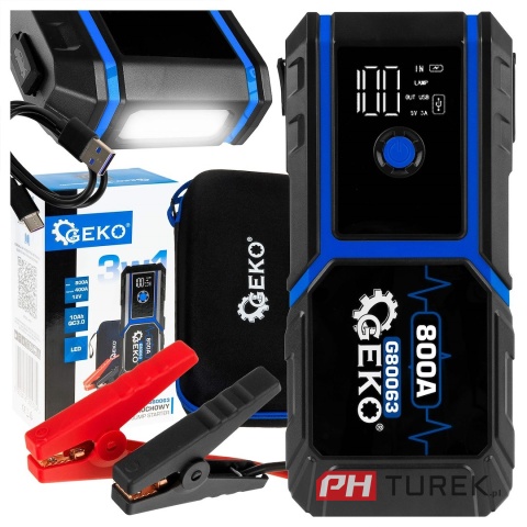 Urządzenie rozruchowe – JUMP STARTER 10000mAh 400A LED QC3.0 12V