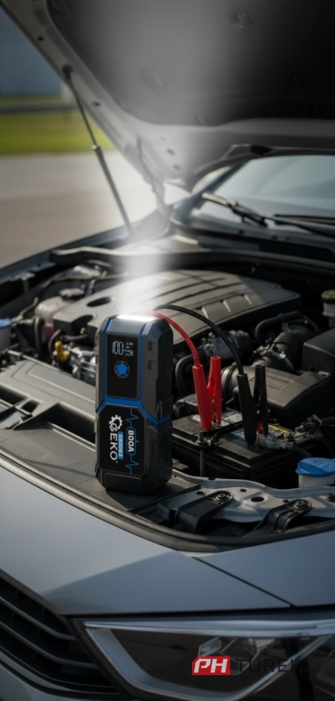 Urządzenie rozruchowe – JUMP STARTER 10000mAh 400A LED QC3.0 12V