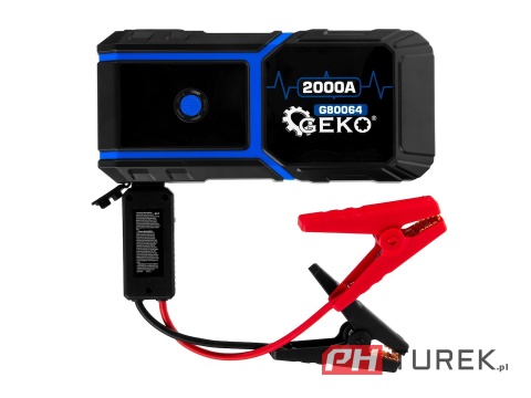 Urządzenie rozruchowe – JUMP STARTER 20000mAh 1000A LED QC3.0 12V