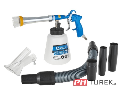 Pistolet do prania tapicerki z adapterami - odkurzacz 6-9,2 BAR 1L