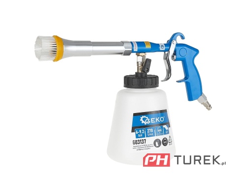 Pistolet do prania tapicerki z adapterami - odkurzacz 6-9,2 BAR 1L