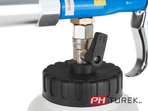 Pistolet do prania tapicerki z adapterami - odkurzacz 6-9,2 BAR 1L