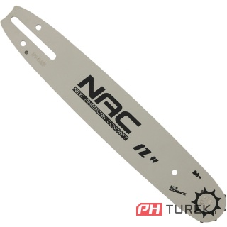 Prowadnica 12" cali 30 cm NAC 3/8 1,3 mm TT-CS2500 do łańcucha 44 ogniwa