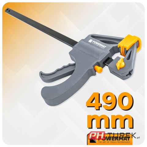 Ścisk stolarski 300x60mm szybkozaciskowy PM-SSD-12T 49 cm