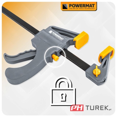 Ścisk stolarski 450x60mm szybkozaciskowy PM-SSD-18T 63 cm