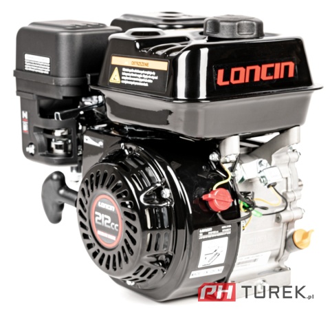Silnik Loncin G210FA-R wał poziomy 19,05 mm / 60 mm 212 cm3 5,44 KM