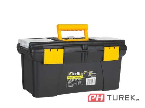 Skrzynka narzędziowa z organizerami plastikowa 12" 32 x 17,5 x 16 cm